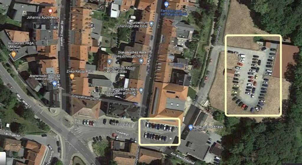 Idyllisch Zentral - Grosses Apartment Mit Historischem Flair Und Bergpanorama Löbau Exterior foto